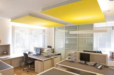 Ambientebild Deckenkühlung